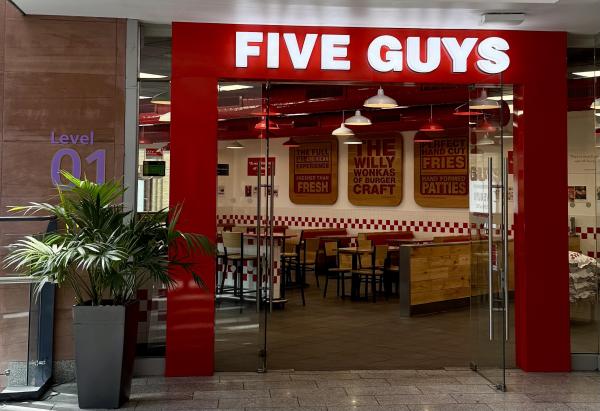Five Guys Victoria Square